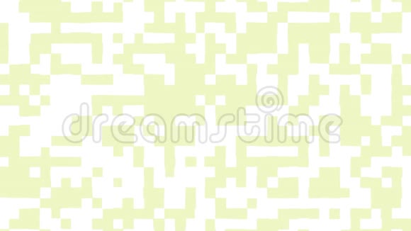 在白色背景上变形的绿色形状的抽象动画无缝环路动画背景壁纸视频的预览图