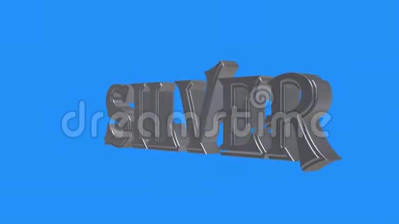 软银字旋转动画无缝环蓝色背景新质量独特的金融业务动画视频的预览图