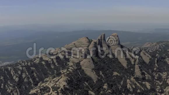 西班牙蒙特塞拉特山巴塞洛纳市附近视频的预览图