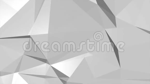 暗白色低聚抽象背景视频的预览图