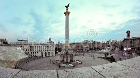 乌克兰基辅的迈丹内扎莱日诺西特广场视频的预览图