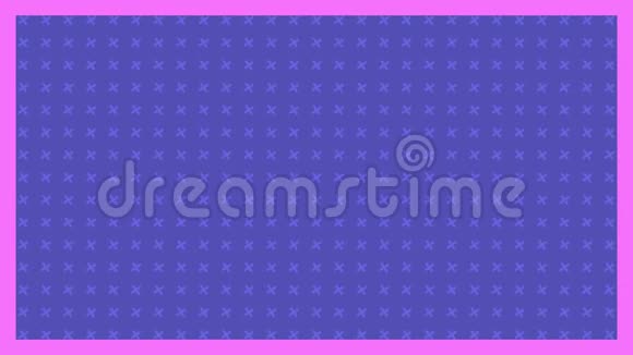 浅紫十字在紫色背景上移动的动画视频的预览图