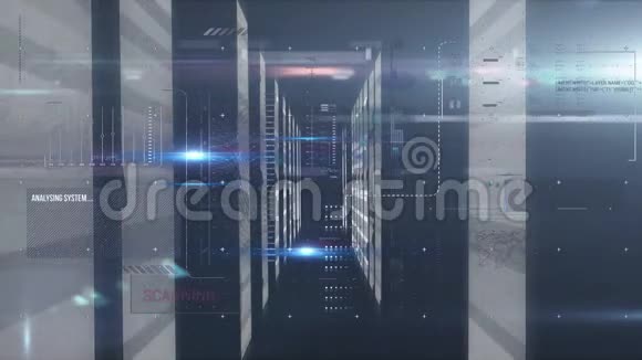 用计算机处理器在后台动画数据视频的预览图