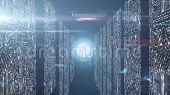 与计算机处理器连接的动画视频的预览图