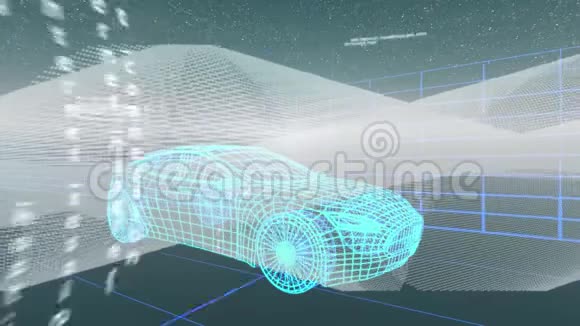 3D车技术图纸并在后台进行数据处理视频的预览图