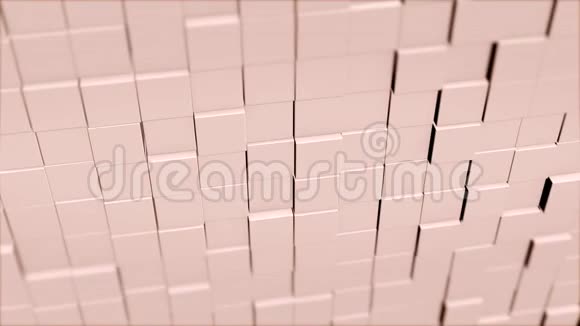 矩阵的概念二进制代码环境以立方体的形式墙内有信息上下移动视频的预览图