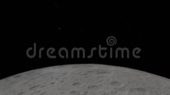 地球在月球上空的时间推移视频的预览图