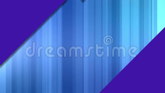背景中多条对角线紫色条纹在垂直蓝光轨迹上的动画视频的预览图