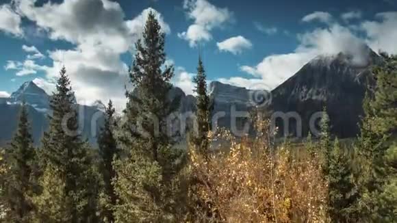 碧玉国家公园秋天的色彩视频的预览图