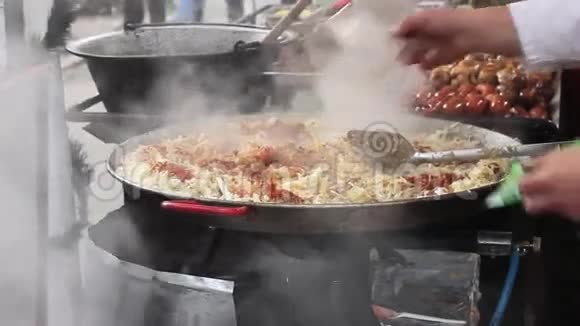 热蒸肉白菜视频的预览图