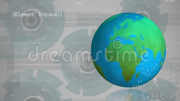 全球技术和数据处理视频的预览图