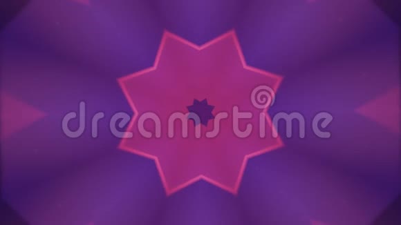 神圣的几何学粉红色和蓝色的少数民族图腾星型几何的秘密象征其中一些元素视频的预览图