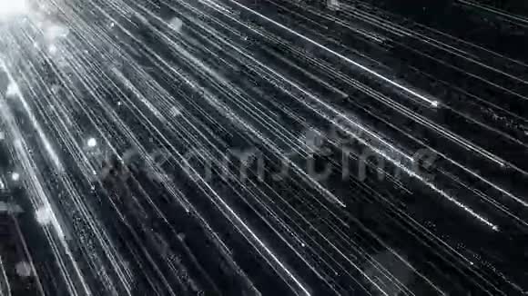 粒子尘埃抽象光运动标题电影背景环视频的预览图