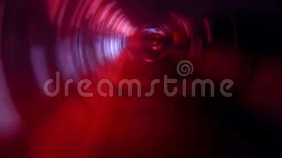 抽象隧道红色视频的预览图