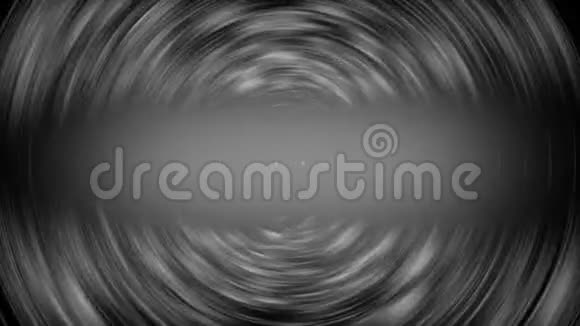 黑白声波隧道抽象动画视频的预览图