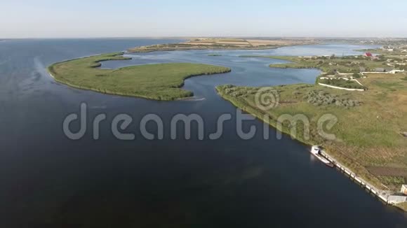 海洋景观夏季晴天全景海景视频的预览图