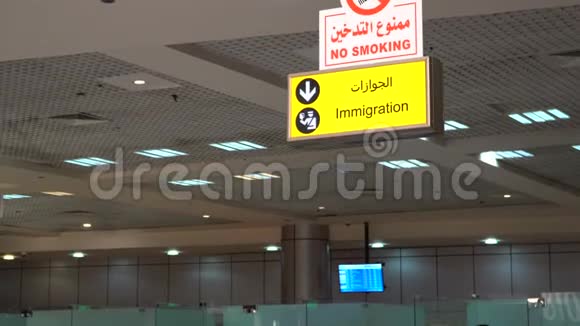 机场出入境及海关标志视频的预览图