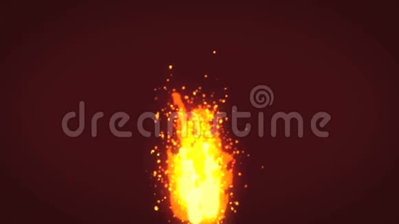 火焰抽象图形运动视频的预览图