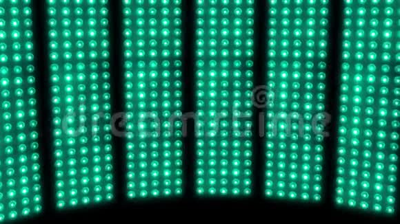 股票镜头灯泡灯灯舞台绿色4K低视频的预览图