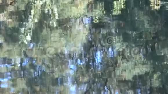 碧波荡漾的湖面视频的预览图