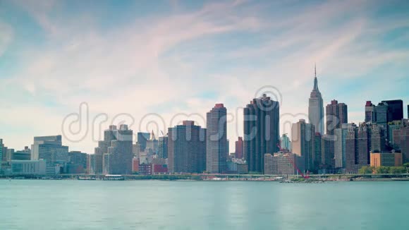 豪华广场国家公园曼哈顿全景图4k时间从美国视频的预览图