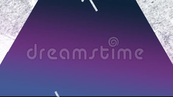紫色背景双三角形状前景视频的预览图