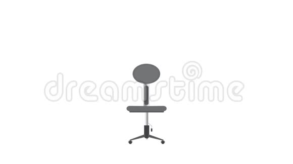 空缺办公空间空的办公桌和空椅子视频的预览图