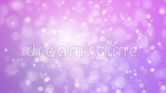 发光动画紫粉色bokeh背景视频的预览图