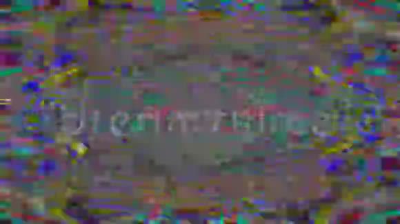 混合色迷幻几何未来主义彩虹背景视频的预览图