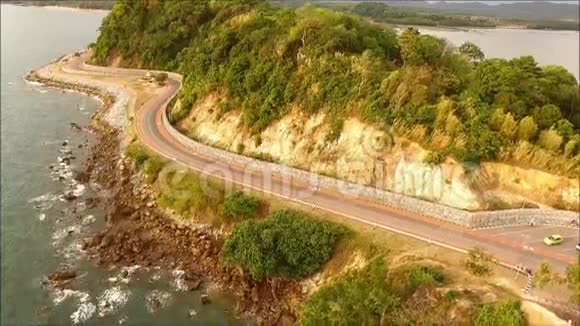 从NangPhaya山看泰国东海岸的奇妙路线视频的预览图