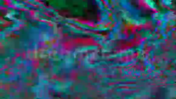 五彩霓虹怀旧优雅闪耀的背景旧的磁带模仿视频的预览图