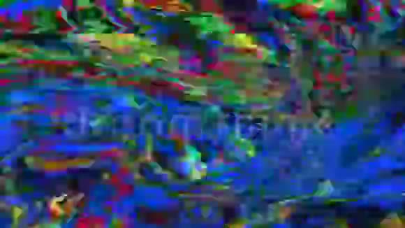 改造老式网络朋克时尚发光背景电脑数据片段损坏视频的预览图
