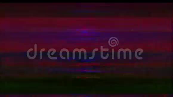休闲霓虹怀旧迷幻全息背景计算机数据演示损坏视频的预览图