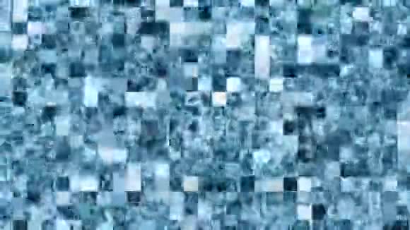 黑白无缝纹理孟菲斯风格时尚质感视频的预览图