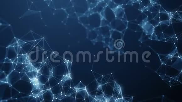 抽象网络商务技术科学背景循环视频的预览图