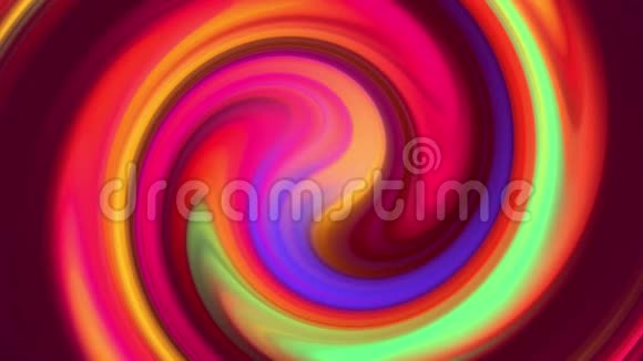 五彩斑斓的渐变颜色在循环中循环平稳地移动4k美丽的抽象背景无缝视频的预览图