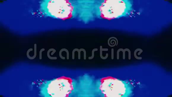 催眠不良跳闸效果耀斑闪烁背景超现实效应视频的预览图