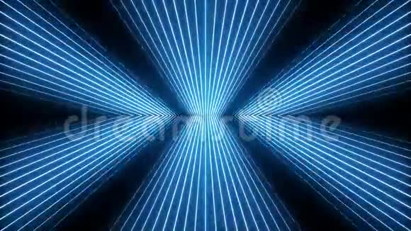 光事件音乐会舞蹈魔术音乐视频舞台派对抽象引导霓虹灯隧道背景视频的预览图