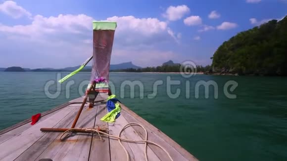 前往泰国克拉比敖楠海滩的长尾船视频的预览图