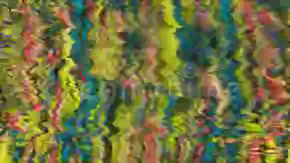 休闲霓虹怀旧时尚的彩虹背景循环动画视频的预览图