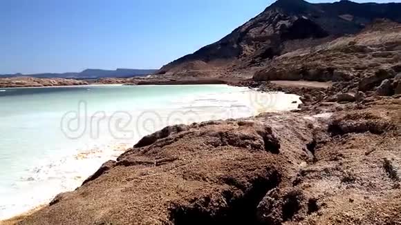 拉克阿萨勒吉布提东非盐湖视频的预览图