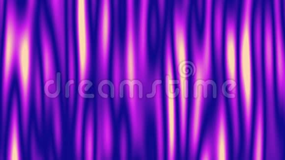 抽象分形色彩动画背景梯度闪烁蓝色紫色视频的预览图