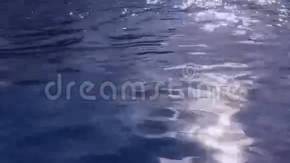 蓝色海水的Detalj视频的预览图