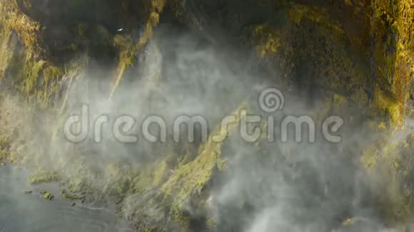 瀑布河冰岛视频的预览图