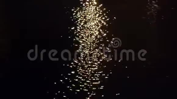 水夜背景上的月光视频的预览图