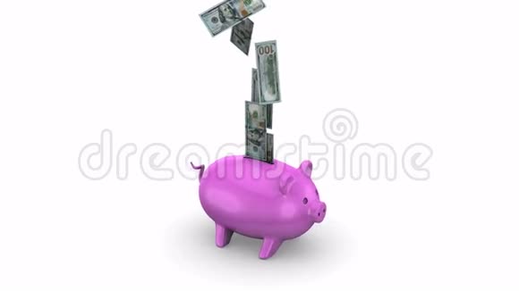 钱掉进猪银行视频的预览图