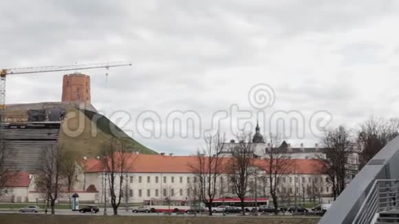 立陶宛维尔纽斯盖迪米纳斯城堡加固山体土壤修复工程著名的吉迪米诺塔视频的预览图