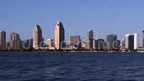 圣地亚哥城市天际线视频的预览图