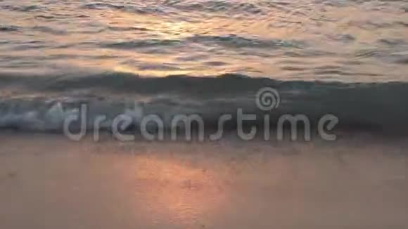 日落和河流视频的预览图