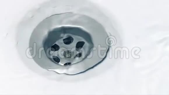 污物冲刷水槽视频的预览图